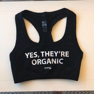 Square “Yes, they’re Organic” Sports Bra